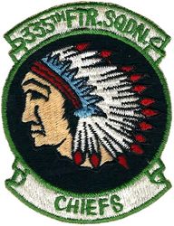 335th Tactical Fighter Squadron 
A bit larger than the later standard size, Japan made circa early 60s.
