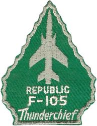 335th Tactical Fighter Squadron F-105
Acquired from unit member.
