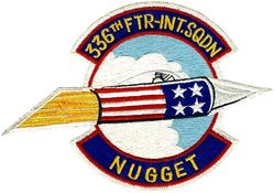 336th Fighter-Interceptor Squadron 
Japan made.
