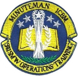 341st Strategic Missile Wing (ICBM-Minuteman) Operations Training
