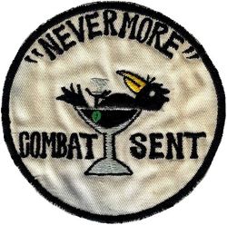 343d Strategic Reconnaissance Squadron Combat Sent Morale
The RC-135U Combat Sent provides strategic electronic reconnaissance information. Locating and identifying foreign military land, naval and airborne radar signals, the Combat Sent collects and minutely examines each system, providing strategic analysis for warfighters. Collected data is also stored for further analysis by the joint warfighting and intelligence communities. The Combat Sent deploys worldwide and is employed in peacetime and contingency operations. Only 2 such aircraft are in the inventory. 1970s Okinawan made.
