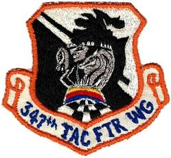 347th Tactical Fighter Wing 
Smaller, Thai made.
