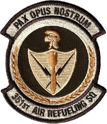 351st Air Refueling Squadron
Circa 2013.
Keywords: Desert