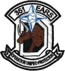 351st Expeditionary Air Refueling Squadron Operation UNIFIED PROTECTOR 2011
Operation Unified Protector was a NATO operation in 2011 enforcing United Nations Security Council resolutions 1970 and 1973 concerning the Libyan Civil War and adopted on 26 February and 17 March 2011, respectively. These resolutions imposed sanctions on key members of the Gaddafi government and authorized NATO to implement an arms embargo, a no-fly zone and to use all means necessary, short of foreign occupation, to protect Libyan civilians and civilian populated areas.
