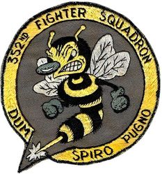 352d Tactical Fighter Squadron 
RVN made.
