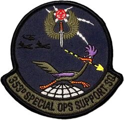 353d Special Operations Support Squadron Morale
Japan made.
Keywords: subdued,Roadrunner