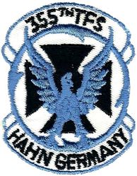355th Tactical Fighter Squadron Hahn Deployment 1961
German made.
