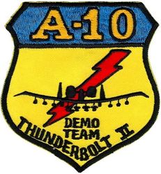 355th Wing A-10 Demonstration Team
Korean made.
