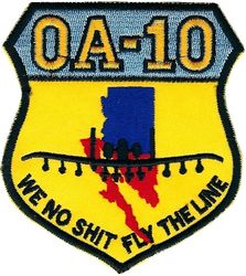 355th Wing OA-10 Morale
Shows Arizona and Mexico instead of North and South Korea. Korean made.
