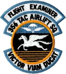 356th Tactical Airlift Squadron Flight Examiner
