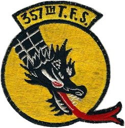 357th Tactical Fighter Squadron 
Early 1960s, Japan made.
