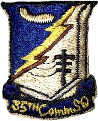 35th Communications Squadron
Hat patch size, Japan made.
