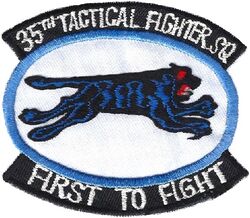 35th Tactical Fighter Squadron
Korean made.
