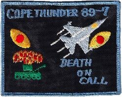 35th Tactical Fighter Squadron Exercise COPE THUNDER 1989-7
Korean made.
