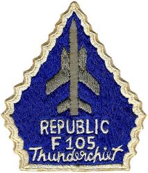 35th Tactical Fighter Squadron F-105
Thai made during deployment to Korat in 1965.
