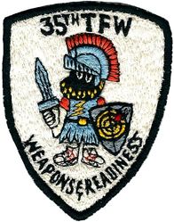 35th Tactical Fighter Wing Weapons and Readiness
Aircrew tactics shop for F-105G and F-4G late 1970s. Philippine made.

