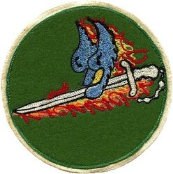 360th Fighter Squadron
Westover Field, Mass, 12 Dec 1942; Groton AAFld, Conn, 12 Mar 1943; Mitchel Field, NY, 30 May 1943; Grenier Field, NH, 4 Jul-15 Aug 1943; Goxhill, England, 27 Aug 1943; Martlesham, England, 5 Oct 1943-4 Nov 1945; Camp Kilmer, NJ, 10 Nov 1945.
