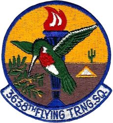 3638th Flying Training Squadron (Helicopter)
Stead AFB 58-65; Sheppard AFB 68-71.
