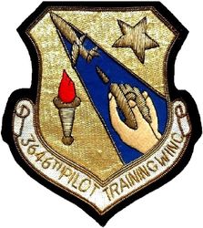 3646th Pilot Training Wing
Blazer patch, Japan made.
