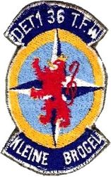 36th Tactical Fighter Wing Detachment 1
Nuclear storage detachment under 36th TFW control. European made.
