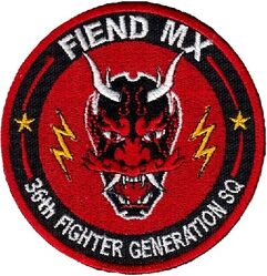 36th Fighter Generation Squadron
Korean made.
