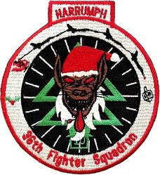 36th Fighter Squadron Christmas Morale
Korean made.
