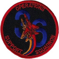 36th Operations Support Squadron
Fully embroidered.
Keywords: subdued