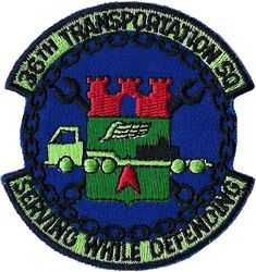 36th Transportation Squadron
German made.
Keywords: subdued