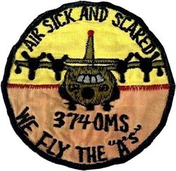 374th Organizational Maintenance Squadron C-130A Morale
Philippine made.
