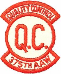 375th Aeromedical Airlift Wing Quality Control Section
