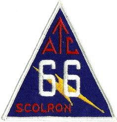 3766th School Squadron 
Later became a Student Sq. and may have kept the same patch.
