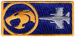 377th Fighter Squadron F-16 Pencil Pocket Tab
