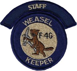 37th Aircraft Generation Squadron F-4G Maintenance Commander's Staff
Separate tab added for each position within the 37th AMU.
Keywords: subdued