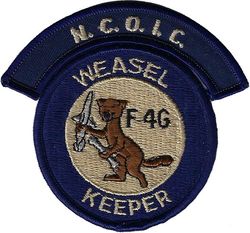 37th Aircraft Generation Squadron F-4G Maintenance Non-Commissioned Officer in Charge 
Separate tab added for each position within the 37th AMU.
Keywords: subdued