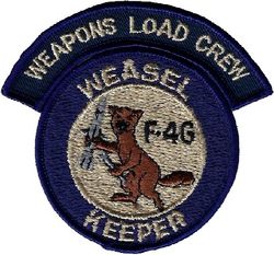 37th Aircraft Generation Squadron F-4G Maintenance Weapons Load Crew
Separate tab added for each position within the 37th AMU.
Keywords: subdued