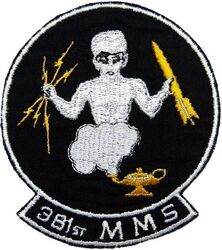 381st Munitions Maintenance Squadron
German made.
