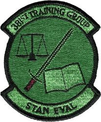 381st Training Group Standardization/Evaluation
Keywords: subdued