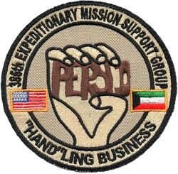386th Expeditionary Mission Support Group
PERSCO stands for Personnel Support for Contingency Operations. It's a deployed function within the Expeditionary Force Support Squadron that focuses on maintaining total force accountability and providing essential personnel services to deployed Airmen. Kuwaiti made.
Keywords: Desert