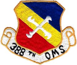 388th Organizational Maintenance Squadron
Thai made.
