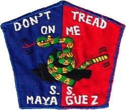388th Tactical Fighter Wing Mayaguez Incident 1975
The Mayaguez incident took place between Kampuchea (now Cambodia) and the United States from 12 to 15 May 1975. After the Khmer Rouge seized the U.S. merchant vessel SS Mayaguez in a disputed maritime area, the U.S. mounted a hastily prepared rescue operation. U.S. Marines recaptured the ship and attacked the island of Koh Tang. The attack was a disaster and almost 40 US servicemen were killed. Thai made.
