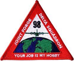 38th Airlift Squadron (Provisional) Operation JOINT FORGE 1998
On 20 June 1998 the NATO-led Stabilization Force in Bosnia-Herzegovina transitioned to a slightly smaller follow-on force. Simultaneously, Operation Joint Guard ended and Operation Joint Forge began. The United States agreed to provide a force of approximately 6,900 US Service members to help maintain the military force in Bosnia-Herzegovina. It ran from 1998-2004.
