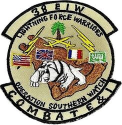 38th Engineering Installation Wing Operation SOUTHERN WATCH
The 38th EIW was responsible for planning, engineering, and installing the communications and computer systems at major air bases in Saudi Arabia, Kuwait, and Bahrain. Saudi Made.
Keywords: Desert