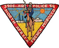 3906th Air Police Squadron
Moroccan made.
