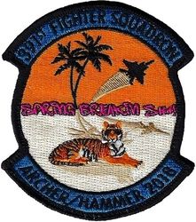 391st Fighter Squadron Exercise COMBAT ARCHER and COMBAT HAMMER 2018
