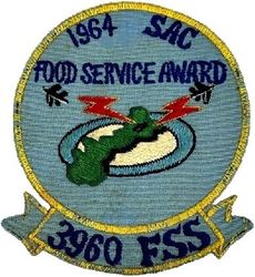 3960th Food Service Squadron Strategic Air Command Food Service Award 1964
Japan made.
