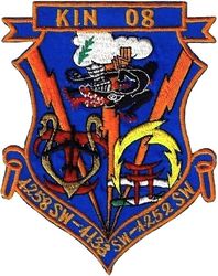 3d Air Division Gaggle
Kin 08 is crew designation, and 3 Provisional Bomb Wings active in SEA listed. Okinawan made.
