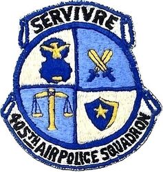 405th Air Police Squadron
Philippine made.
