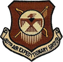 407th Air Expeditionary Group
The 407 AEG provided air operations support for coalition air dominance, battlespace control, and security to advance the stabilization of southern Iraq. It provided coalition tactical airlift support with aerial port operations. Was under the 332 AEW 2003-2011.
Keywords: Desert