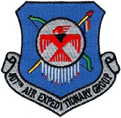 407th Air Expeditionary Group
The 407 AEG provided air operations support for coalition air dominance, battlespace control, and security to advance the stabilization of southern Iraq. It provided coalition tactical airlift support with aerial port operations. Was under the 332 AEW 2003-2011.
