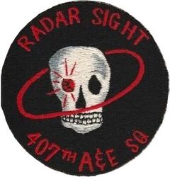 407th Armament and Electronics Maintenance Squadron Radar Sight
Japan made.
